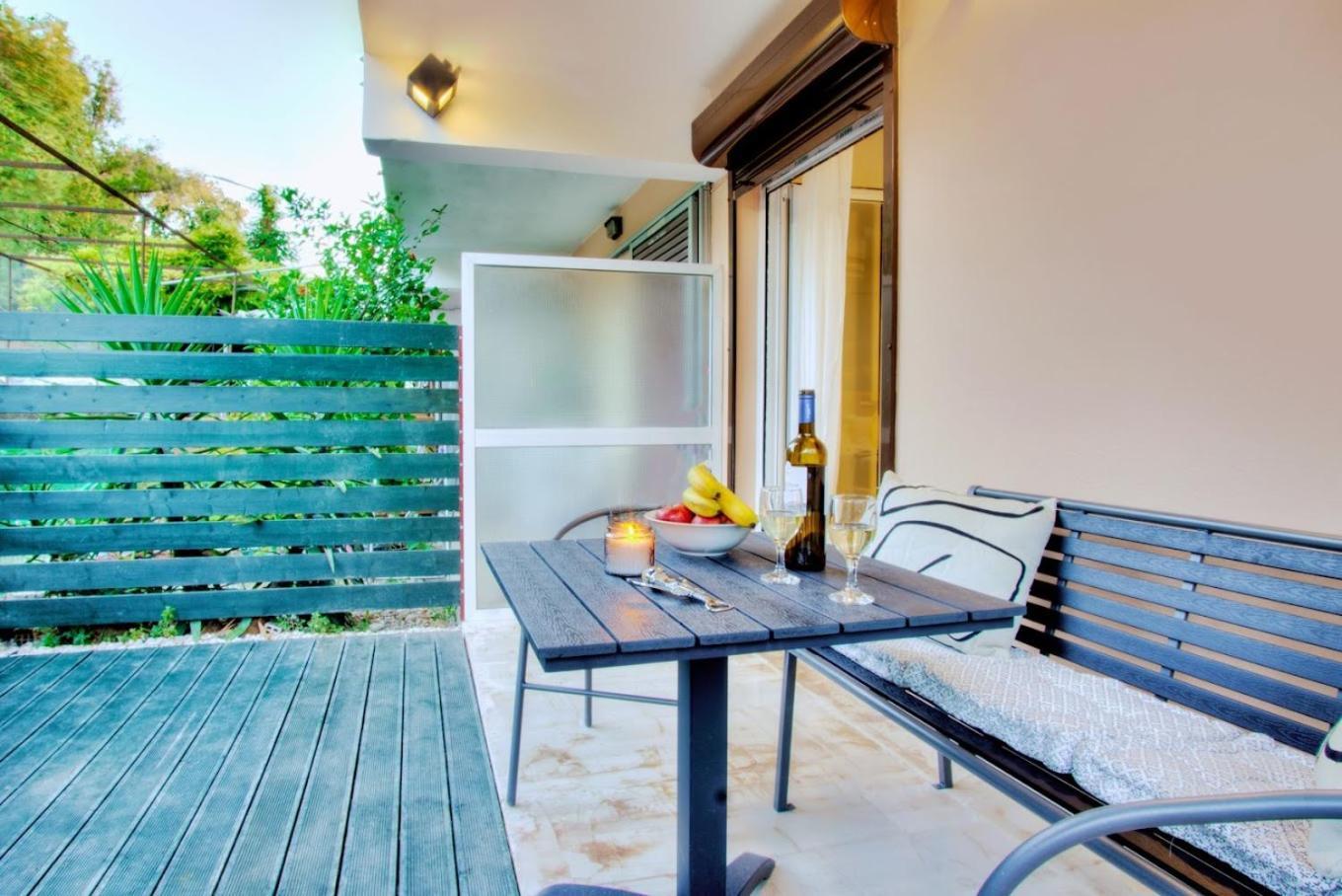 Mon Repos Retreat, Corfu Serviced Accommodation Anemomylos Exteriör bild